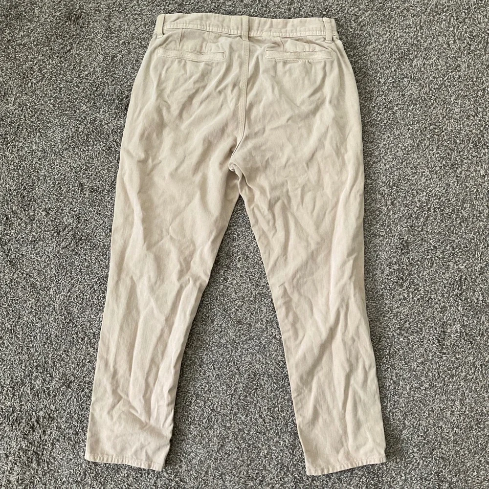 Banana Republic Athletic Fit Surplus Pants Mens 30x32 Light Tundra Khaki Cotton